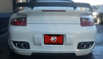 Porsche 997 Turbo Type 1 Rear Valance with Finned Diffuser – Porsche ...